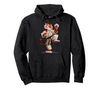 Tigre Jiu Jitsu Cartoon Arts Martiaux Karate Sweat à Capuche