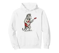 Tigre Jouant de la Guitare Rock & Roll Tigers Rocker Music Sweat à Capuche