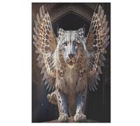 Tigre mécanique Puzzles De 1000 Pièces, Puzzle pour Adultes en Bois, Jeu D'adresse Toute La Famille, 78×53cm