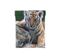 Tigre Mignon, Sac de Rangement pour Femmes, Portefeuille supérieur à Presser, Petit Porte-Monnaie, Pochette de Changement