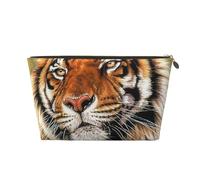 Tigre Mignon, Trousse de Maquillage Trousse à cosmétiques Trousse de Toilette de Voyage Portable Pochette de Toilette
