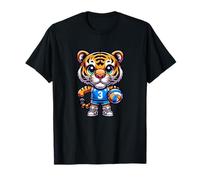 Tigre Mignon Volleyball Numéro 3 T-Shirt