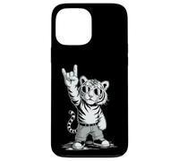 Tigre Punk Rock Rocker Heavy Metal Coque pour iPhone 13 Pro Max