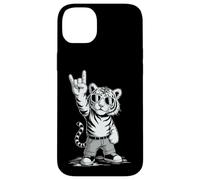 Tigre Punk Rock Rocker Heavy Metal Coque pour iPhone 14 Plus