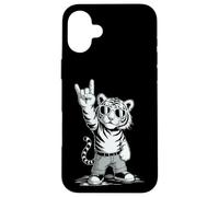 Tigre Punk Rock Rocker Heavy Metal Coque pour iPhone 16 Plus