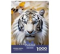 Tigre Puzzle 1000 Pièces Art Collection bête Illustration Colorée Adultes Et Enfants Dès 14 Ans70x50cm/1000pcs