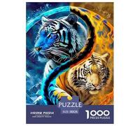 Tigre Puzzle 1000 Pièces Art Collection bête Puzzle De Qualité Supérieure Adultes Et Enfants Dès 14 Ans38x26cm/1000pcs
