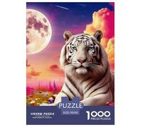 Tigre Puzzle 1000 Pièces Art Collection bête Puzzle Difficile Impossible pour Adultes Adultes Et Enfants Dès 14 Ans70x50cm/1000pcs