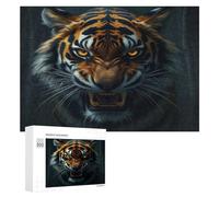 Tigre Puzzle 300 Pièces Jeu De Famille Edificio du Paysage Jeu Éducatif Créatif Vision 3D Qualité Supérieure Relaxation & Art Cadeau Unique 300 PCS