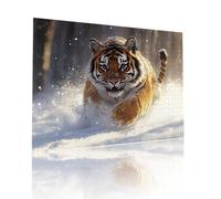 Tigre Puzzle Adulte 500 pièces Educa Puzzles Classiques Impossible Animal Je m'emmerdais Qualité Supérieure Mystery Challenge, avec Inclure Colle, pour Adultes et Enfants Jeu éducatif 38x52cm t-435