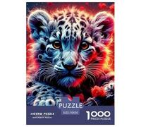 Tigre Puzzle Adulte De Qualité Supérieure Roi des bêtes Difficile Et Plaisir De Montage De Décoration Familiale Jeux De Puzzle pour Toute La Famille 70x50cm/1000pcs