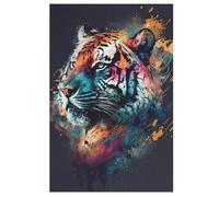 Tigre Puzzle Animal - 1000 Pièces - Familial et Enfants - Cadeau (78x53cm)