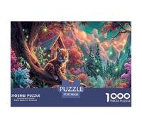 Tigre Puzzle Défi 1000 Pièces pour Adultes, Jeux ÉduChatifs, Faune Sauvage Puzzle Cadeau Pratique Et Décoration De Maison 38x26cm/1000pcs