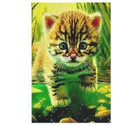 Tigre Puzzle en Bois 1000 Pièces pour Adultes Et EnfFourmis, Puzzles Impossible, Jeu De Patience Coloré, À Partir De 12 Ans 78×53cm