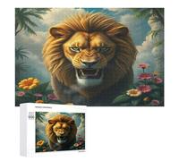 Tigre Puzzles 1000 Pièces Vision 3D Moderne Edificio du Paysage Jeu Éducatif Créatif pour Famille Décoration Intérieure Assemblage Amusant Cadeau Unique 1000 PCS