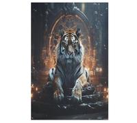 Tigre Puzzles Adulte 1000 Pieces Cadeau Famille Puzzle Classique 3D EnfantsJouet en Bois Cadeau Unique 78×53cm