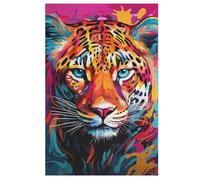Tigre Puzzles Adulte 1000 Pieces Cadeau Famille Puzzle Classique 3D EnfantsJouet en Bois Cadeau Unique （78×53cm）