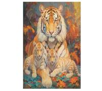 Tigre Puzzles Adulte 1000 Pieces Cadeau Famille Puzzle Classique 3D EnfFourmisJouet en Bois Cadeau Unique 78×53cm