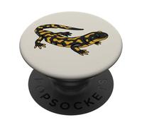 Tigre Taupe Salamandre Ambystoma Tigrinum PopSockets PopGrip Adhésif