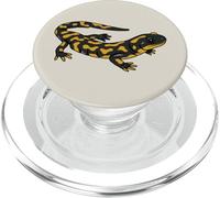 Tigre Taupe Salamandre Ambystoma Tigrinum PopSockets PopGrip pour MagSafe
