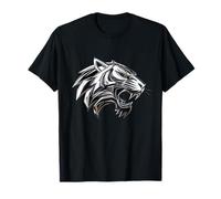 Tigre tigrr Zoo Jungle Chat Rugissant T-Shirt