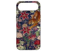 Tigre Vintage Amidst Blossoms Asiatique Jardin Art Fleur Amoureux Coque pour iPhone Air