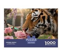 TigrePuzzle 1000 Pièces Animaux Style Pin-up Coloré, Jeu Éduchatif, Jouet 1000 Pièces, Peinture Art, Adultes/Enfants 70x50cm/1000pcs