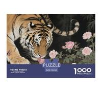 TigrePuzzle 1000 Pièces Animaux Style Pin-up Coloré, Puzzle Qualité Supérieure, Illustration Originale, Détente 70x50cm/1000pcs