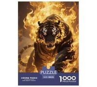 TigrePuzzle 1000 Pièces Animaux Style Pin-up Coloré, Puzzle Qualité Supérieure, Illustration Originale, Détente 38x26cm/1000pcs