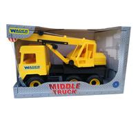 Tigres 32122 Auto Grue Intermédiaire En Boîte Jaune Taille Unique