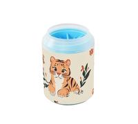 Tigres mignons beiges réutilisables pour animal domestique, poils en silicone doux, fournitures et accessoires pour chiens et chats de petite, moyenne et grande race