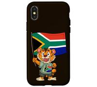 Tigres sud-africains et Fans d'Afrique du Sud Coque pour iPhone X/XS