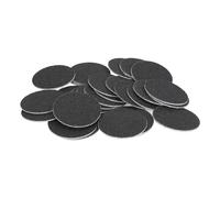 Tihebeyan 180 -Gain Auto-adhésif -Hoyhadillas de Papier de Remplacement de Fichiers pour Pieds Poulteurs, Outils de Pédicure Panneaux de Recharge pour Hommes et Femmes 60% Noirs