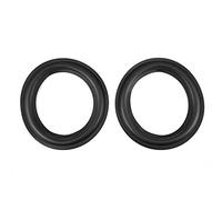 Tihebeyan 2pcs Perforé en Caoutchouc Haut-Parleur Bord De Mousse Bord Anneaux De Remplacement 6 Pouce Réparation Pièces pour Réparation De Haut-Parleur ou DIY