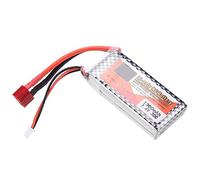 Tihebeyan 7.4V 1300mAh 2s 30c Batterie Lipo Batterie au Lithium avec Bouchon T pour Drones de Course RC Helicopters Cars Boats