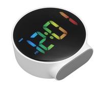 Tihebeyan Appareil Photo Porte-clés, Appareil Photo Numérique de Campus Haute Résolution 1080P 12MP avec Carte Mémoire, Chargement USB, Transport Facile, adapté aux Enfants, Blanc, Compact, adapté