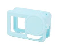 Tihebeyan Case de Silicone en Silicone 5 Pro Rociado Finition for Action 5 Pro Hover Cover et Protection Flexible Lant (Blue)