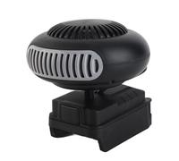 Tihebeyan Chauffage D'espace, Thermostat Portable 170 W avec Tête Rotative à 180°, 2 Réglages de Température 30-80 ℃ pour Batteries 20 V MAXIMUM