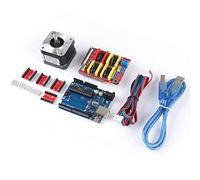 Tihebeyan CNC Disc Controller 3D Imprimante Set, la Dernière Version du Moteur de Plafond, adapté à 0,8c GRB