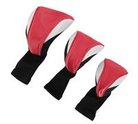Tihebeyan Golf Club Headcovers 3pcs Tissu Composite en Nylon avec Marqueurs de Nombres Réglables Conception étendue pour Une Protection Complète de la Couverture Contre la Poussière et Les Rayures