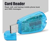 Tihebeyan Interface USB SIM -UIM CD CDE Lecteur, Commandez Simplement, Modifiez et Supportez des Tons D'appel et des Images pour Les Téléphones Mobiles et Les Ordinateurs Modernes, Poids 31G