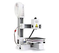 Tihebeyan Machine d'impression 3D de Haute Précision pour Les Débutants Imprimantes 3D Chauffantes pour Les Ateliers à Domicile (White)