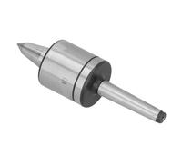 Tihebeyan MK1 Live Center Roulement à 60 ° de Haute Précision, Accessoires de Machine à Bois pour Tours CNC, Acier à Outils en Alliage T10, Longueur de Pointe de 1,3 Pouces