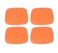 Tihebeyan Nid de Poulet avec Collecteur D'oeufs, Coussinets de Nidification Lavables, adapté au Poulailler et à d'autres Rédactions de Volaille (Orange)