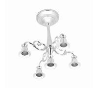 Tihebeyan Pneus RC pour Voiture Tout-Terrain à échelle 1/10, 4 Roues Plaquées Noires à 5 Rayons, Conception de Simulation Réaliste, Jante en Fibre de Carbone, Ensemble de Remplacement Complet,