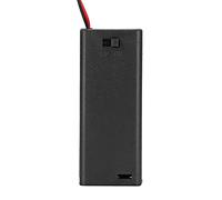 Tihebeyan Propriétaire de la Batterie en Plastique Noir avec Un Interrupteur/Désactivation de 5 Pièces pour L'électronique (AAA2)