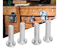 Tihebeyan Rivets en Aluminium Massif à Tête Plate GB867 M6 de Haute qualité, 20 Pièces, Effet de Fixation pour une Installation Facile (M6*30)