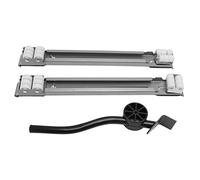 Tihebeyan Robus Extensible Aperiment Roller 300 Kg Base de Soutien pour la Machine à Laver et Le Sèche-Linge, Qui Déplace des Objets Violents pour des Problèmes sans Problèmes (Silver)