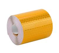 Tihebeyan Rouleau de Ruban Adhésif de sécurité Autocollant, Rouleau de Ruban Adhésif en PVC, Autocollants d'Avertissement, Ruban de Marquage de sécurité, Ruban Réfléchissant Haute pour