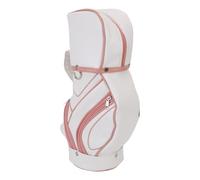 Tihebeyan Sac de Golf, Sac D'accessoires de Sport pour Femmes en Cuir Synthétique et Tissu avec Base Robuste et Poignée Douce pour Les Activités de Plein Air
